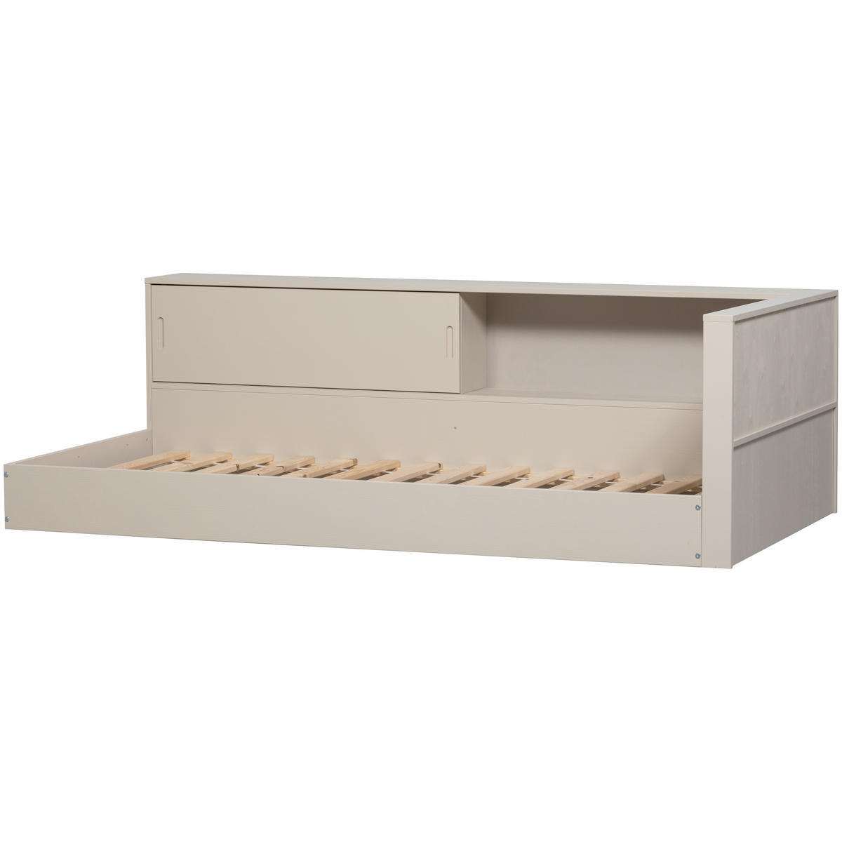 BODENBETT. 90/200 cm  in Grau  - Grau, Basics, Holz (90/200cm) - MID.YOU