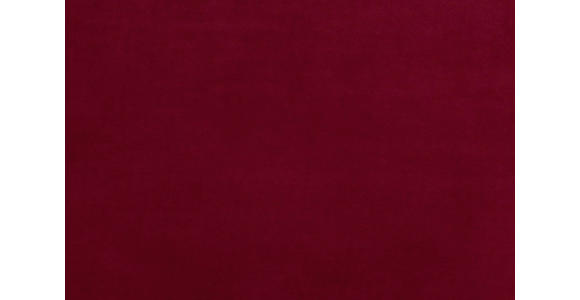 3-SITZER-SOFA Mikrofaser Rot  - Rot/Schwarz, Design, Textil/Metall (224/106/101cm) - Xora
