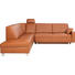 WOHNLANDSCHAFT in Leder Braun - Alufarben/Braun, KONVENTIONELL, Leder/Metall (217/267cm) - Sedda WOHNLANDSCHAFT in Leder Braun - Alufarben/Braun, KONVENTIONELL, Leder/Metall (217/267cm) - Sedda