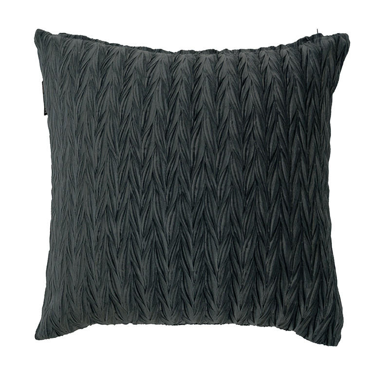DÍSZPÁRNAHUZAT  - ezüst, Basics, textil (45/45cm)