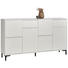 SIDEBOARD 163/92/38 cm - Graphitfarben/Weiß, Trend, Holzwerkstoff/Kunststoff (163/92/38cm) - Carryhome SIDEBOARD 163/92/38 cm - Graphitfarben/Weiß, Trend, Holzwerkstoff/Kunststoff (163/92/38cm) - Carryhome
