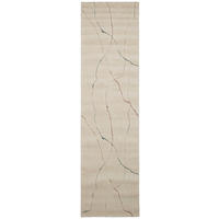 LÄUFER 80/300 cm Elio Creme, Hellbraun, Salbeigrün  - Hellbraun/Salbeigrün, Basics, Textil (80/300cm)