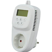 STECKDOSENTHERMOSTAT  - Weiß, Basics, Kunststoff (14/7/4,2cm)