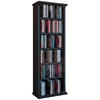 CD-Regal in Schwarz - Schwarz, Konventionell, Glas/Holzwerkstoff (31/92/18cm) - MID.YOU