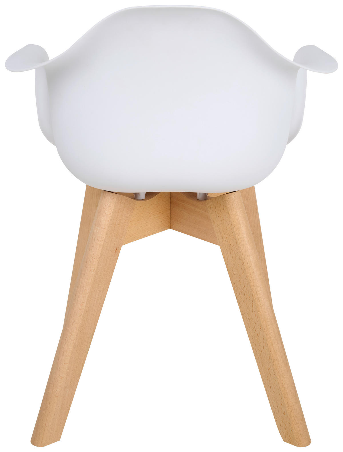 KINDERSTUHL - Buchefarben/Weiß, Trend, Holz/Kunststoff (42/56/43cm) - My Baby Lou
