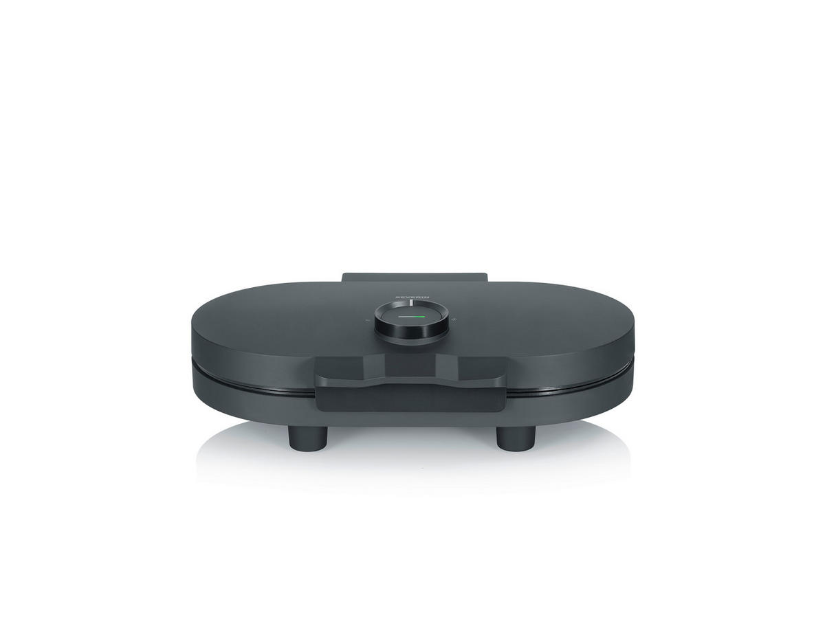 WAFFELEISEN  - Schwarz, Basics, Kunststoff (34,9/10,1/24cm) - Severin