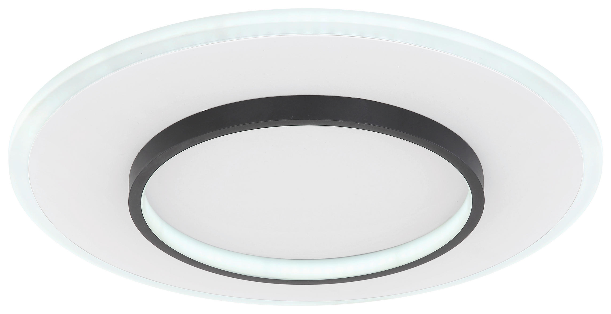 LED-DECKENLEUCHTE 40 W  46,8/6 cm    - Weiss/Opal, Basics, Kunststoff/Metall (46,8/6cm) - Globo