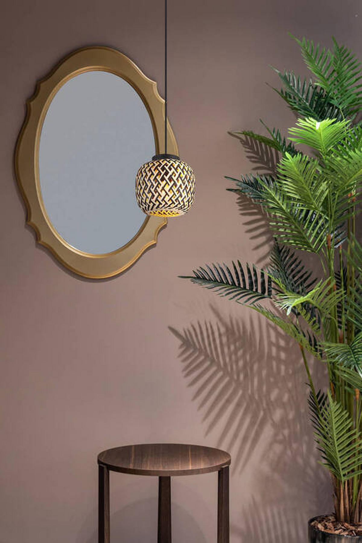 HÄNGELEUCHTE 20/120 cm    - Schwarz/Naturfarben, Natur, Naturmaterialien/Kunststoff (20/120cm) - Globo