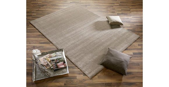 WEBTEPPICH Louvre Melange 80/150 cm Creme, Beige  - Beige/Creme, Basics, Textil (80/150cm) - Novel