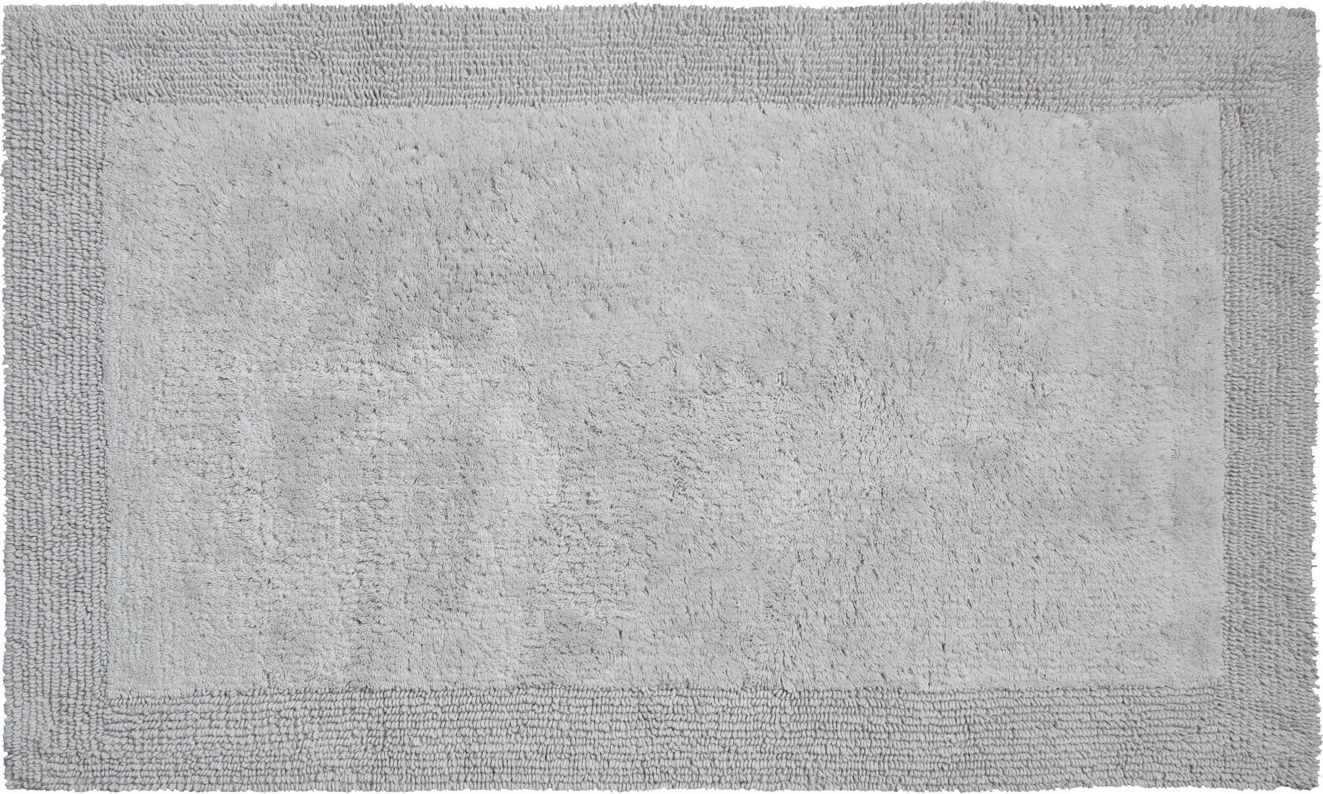 BADTEPPICH Luxor Grau 50/80 cm  - Grau, Basics, Kunststoff/Textil (50/80cm) - Grund