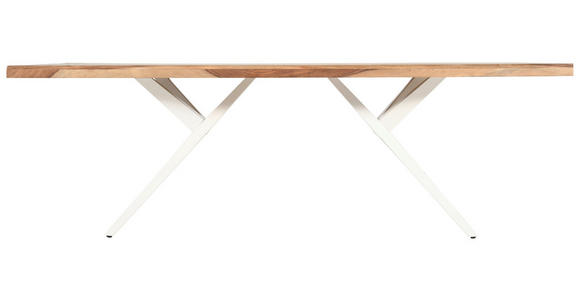 TISCHGESTELL in Metall 60/72/70 cm - Creme, Design, Metall (60/72/70cm) - Landscape