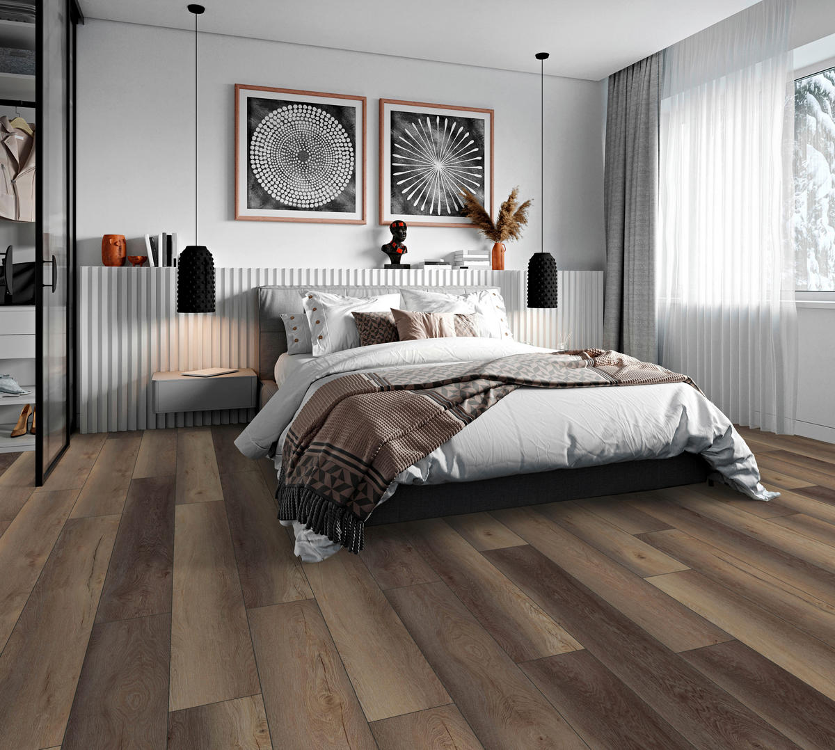 LAMINATBODEN Exquisit  - Eichefarben, KONVENTIONELL, Holz (138.0/19.3/0.8cm)