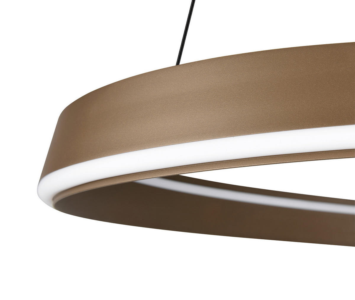 LED-HÄNGELEUCHTE CIRONDA 81/200/55 cm  - Platinfarben, Design, Metall (81/200/55cm) - Cinque