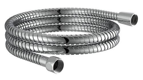 BRAUSESCHLAUCH 63451  - Chromfarben, Basics, Metall (150cm) - Schütte