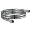 BRAUSESCHLAUCH 63451  - Chromfarben, Basics, Metall (150cm) - Schütte
