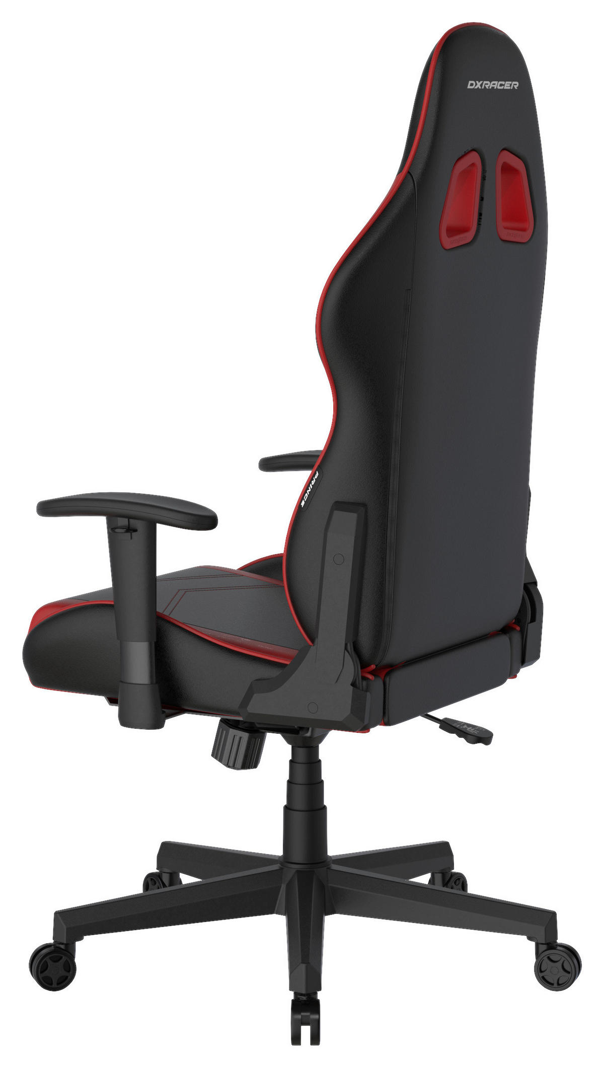 GAMINGSTUHL Rot, Schwarz Kunststoff, Textil   - Rot/Schwarz, MODERN, Kunststoff/Textil (67/126/67cm) - Dxracer