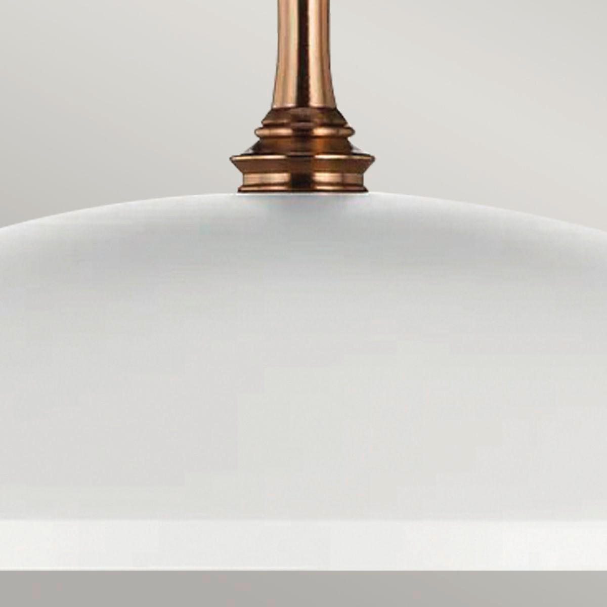 HÄNGELEUCHTE    - Weiss/Champagner, Konventionell, Metall (225,9/33/50,8cm) - Elstead Lighting