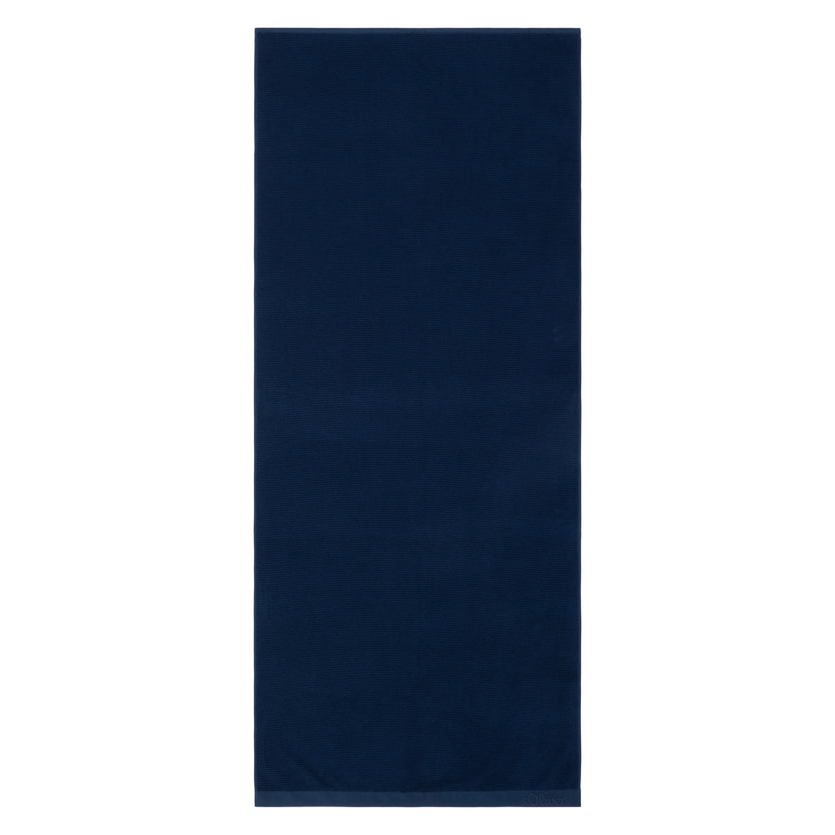 SAUNATUCH 80/200 cm s.Oliver Dunkelblau  - Dunkelblau, Trend, Textil (80/200cm) - S. Oliver