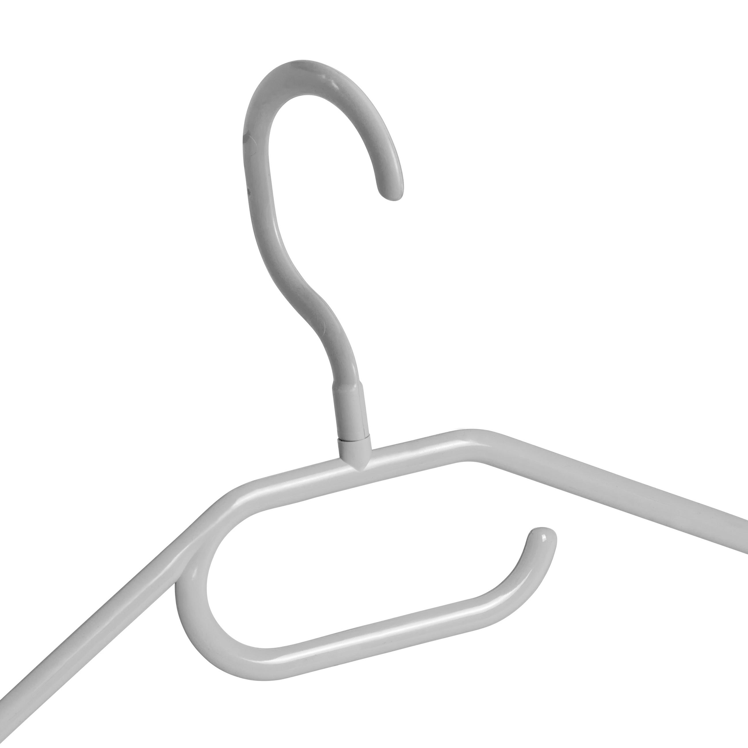 KINDERKLEIDERBÜGELSET - Weiss/Grau, Basics, Kunststoff (34/20/2,5cm) - My Baby Lou