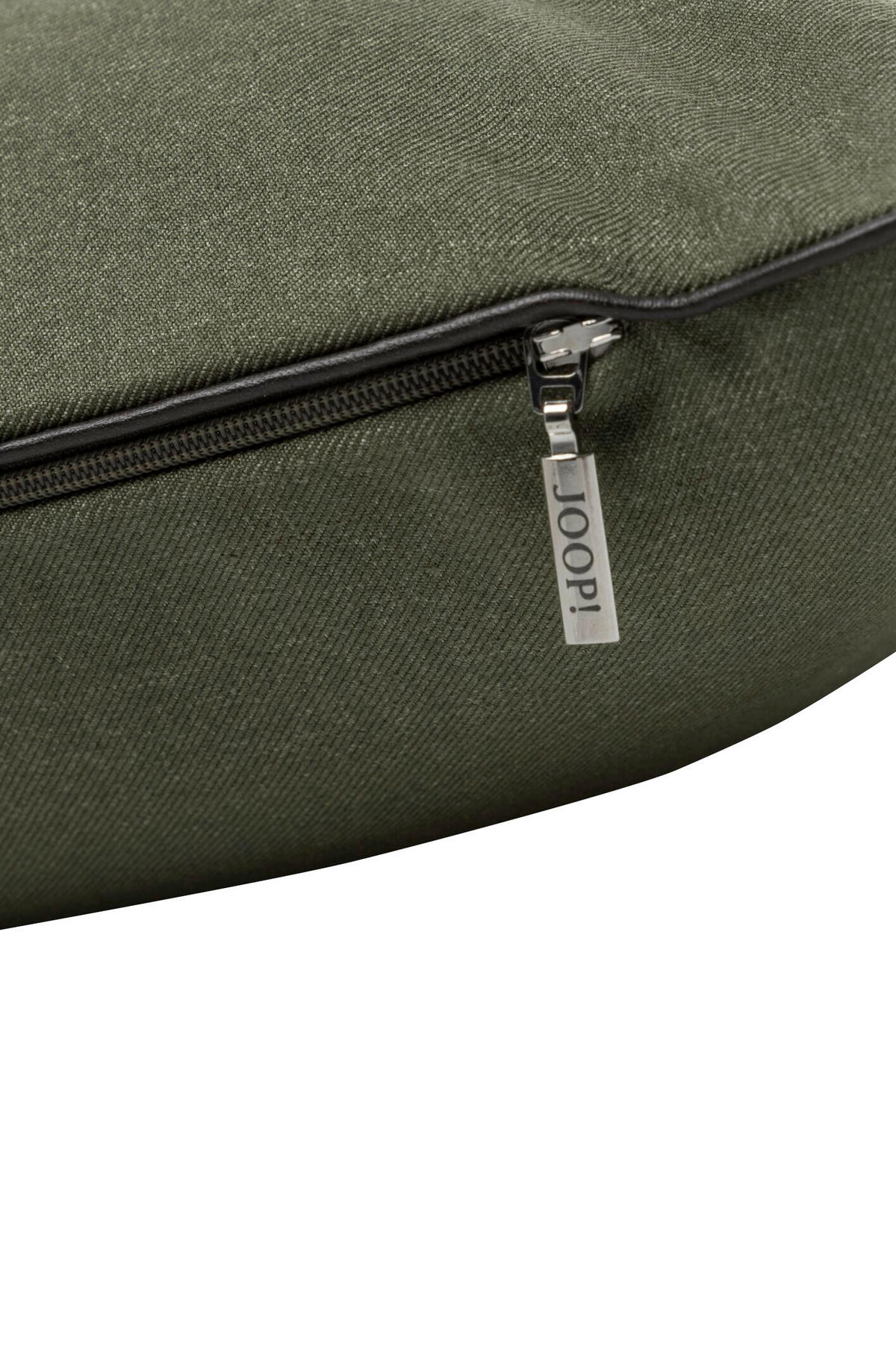 KISSENHÜLLE J!Essential 40/40 cm  - Olivgrün/Grün, Basics, Textil (40/40cm) - Joop!