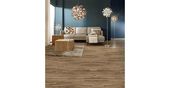 LED-HÄNGELEUCHTE - Kupferfarben, LIFESTYLE, Metall (95/340cm) - Ambiente