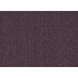 ECKSOFA in Webstoff Violett  - Dunkelbraun/Violett, KONVENTIONELL, Kunststoff/Textil (166/258cm) - Cantus
