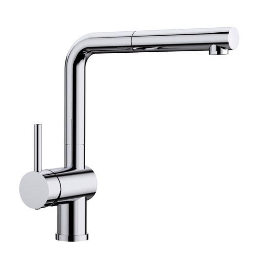 KÜCHENARMATUR 514016  - Chromfarben, Basics, Metall (10,9/28,4/26,3cm) - Blanco