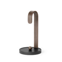 DRŽAČ ROLE KUHINJSKOG PAPIRA  - boje oraha/crna, Basics, kamen/drvo (17/17/31cm) - Umbra