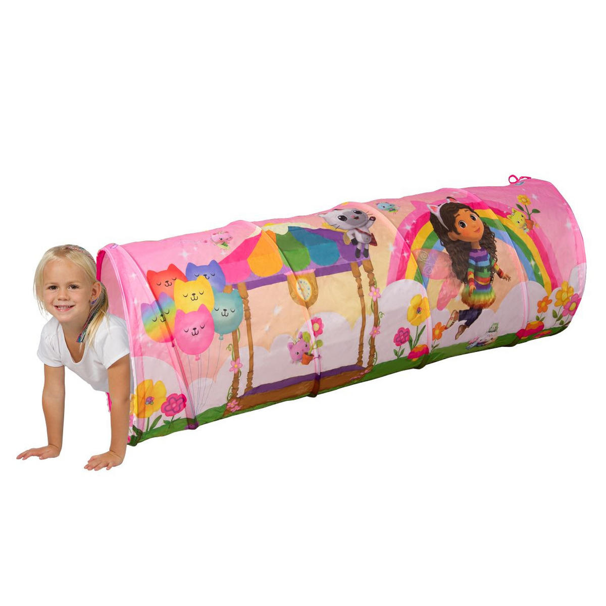 SPIELTUNNEL  - Multicolor, Basics, Kunststoff (150/45/45cm)