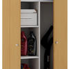 MEHRZWECKSCHRANK 70/238/39 cm  - Buchefarben/Silberfarben, MODERN, Holzwerkstoff/Kunststoff (70/238/39cm) - MID.YOU