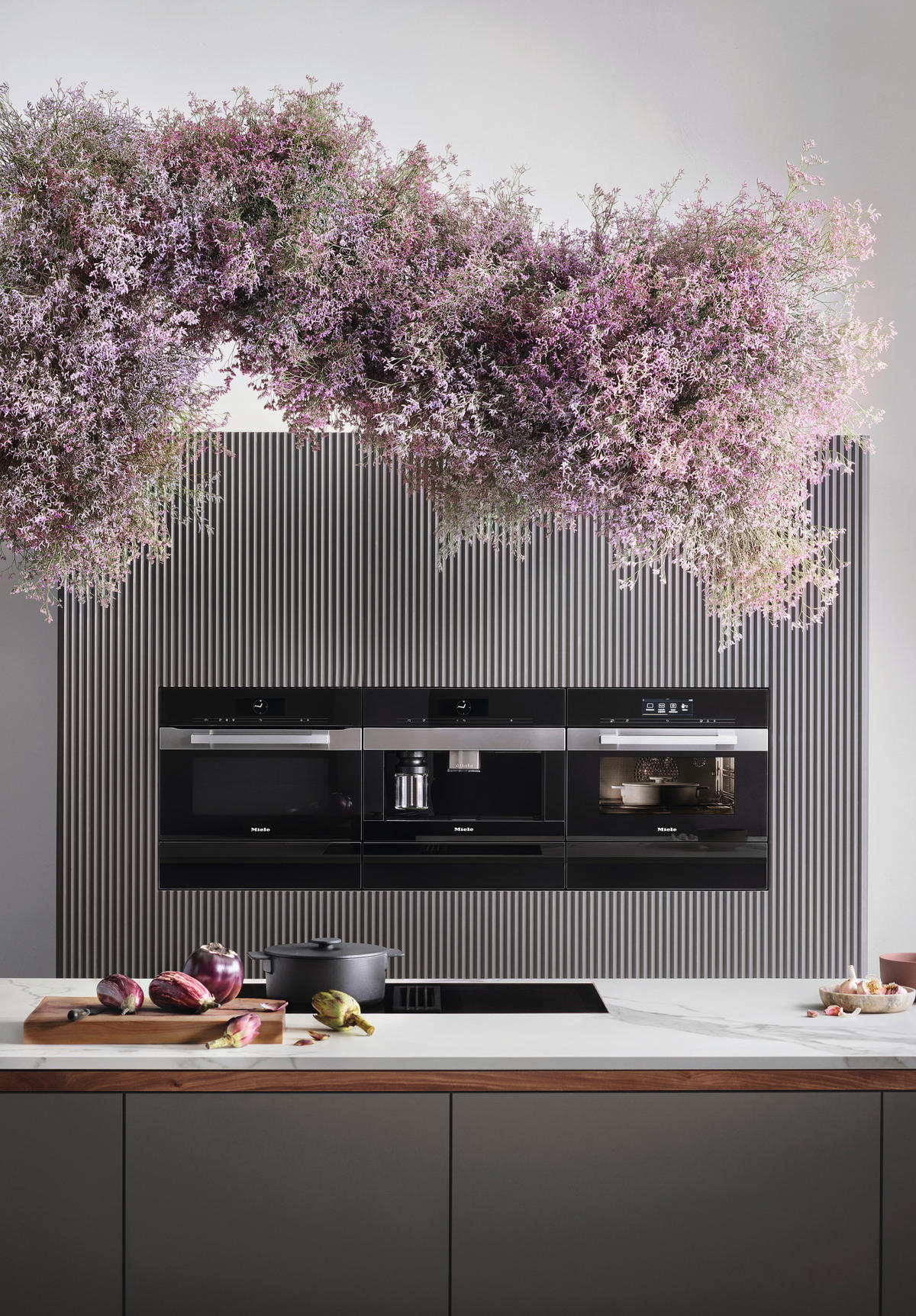 EINBAUBACKOFEN H 7364 BP  - Edelstahlfarben, Basics, Glas/Metall (59,5/59,6/56,9cm) - Miele