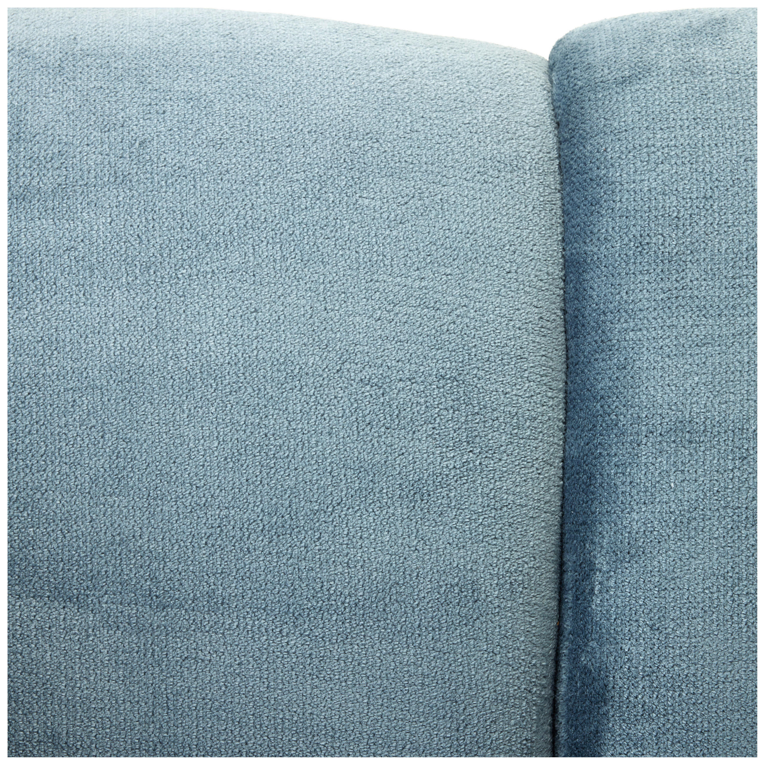 Thumbnail - Carryhome Ecksofa, Petrol, Textil, Buche, massiv, 2-Sitzer, Füllung: Schaumstoff, Ottomane links, L-Form, 280x175 cm, Ma...