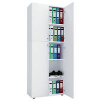 AKTENSCHRANK Weiß  - Weiß, KONVENTIONELL, Holzwerkstoff (70/182/37cm) - MID.YOU