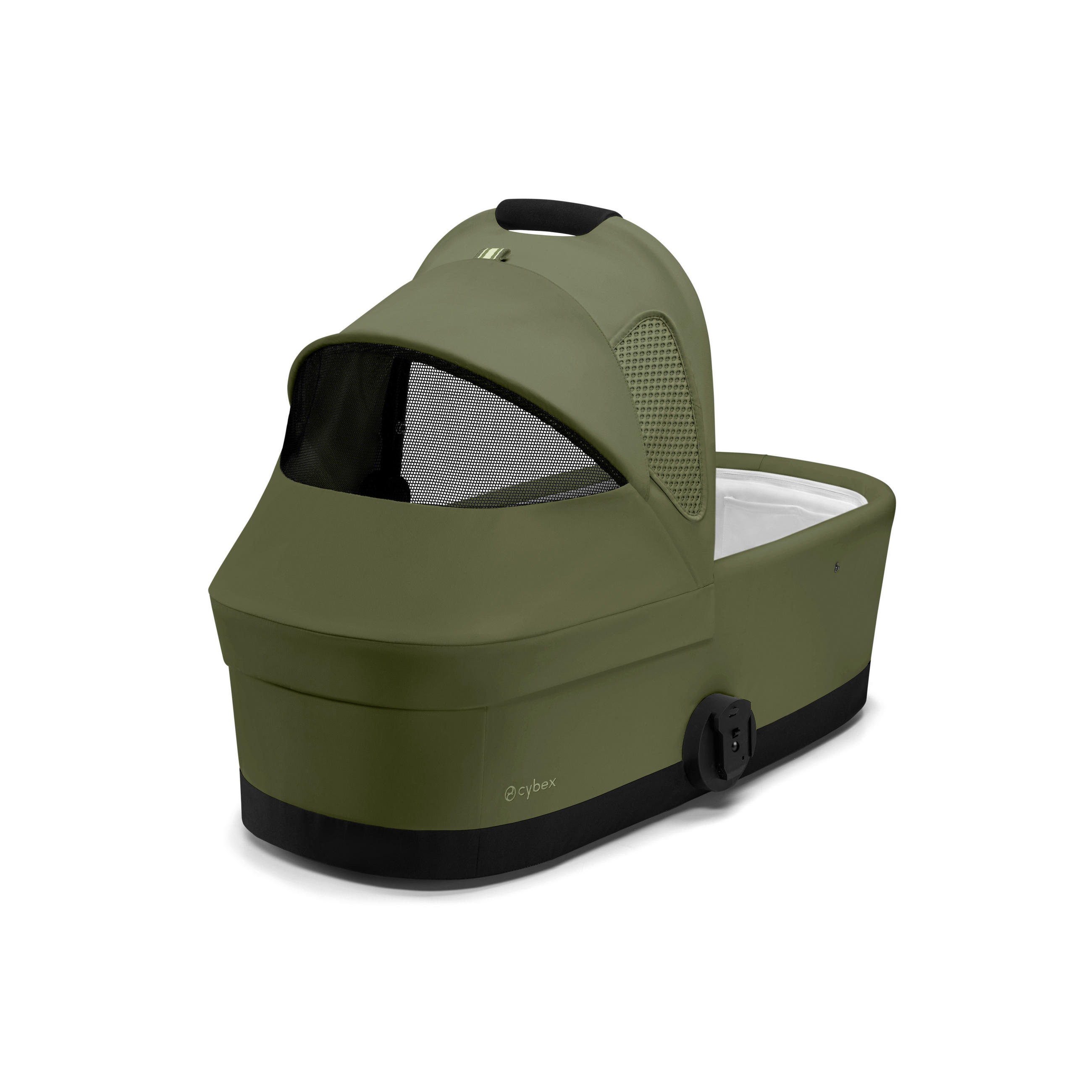 LIEGEWANNE Avi Spin Cot S  - Waldgrün, Basics, Textil (82/39,5/15,5cm) - cybex GOLD