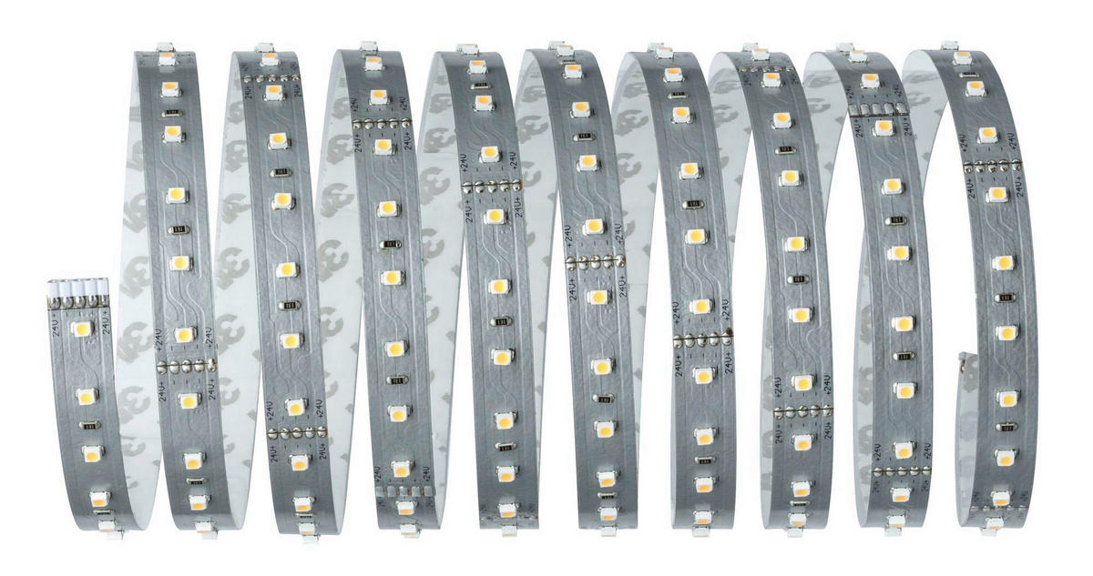 LED-STRIP 70579   - Silberfarben, Basics, Kunststoff (0.3cm) - Paulmann
