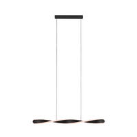 LED SVJETILJKA VISEĆA    89/6/150 cm    Henderson  - crna, Design, metal/plastika (89/6/150cm) - Novel