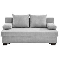 SCHLAFSOFA in Textil Hellgrau  - Hellgrau, Konventionell, Holz/Textil (200/88/102cm) - MID.YOU