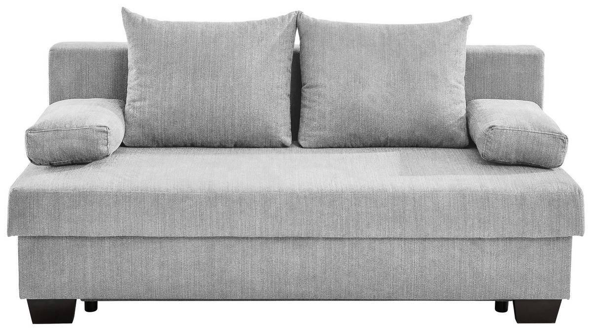 SCHLAFSOFA in Textil Hellgrau  - Hellgrau, Konventionell, Holz/Textil (200/88/102cm) - MID.YOU
