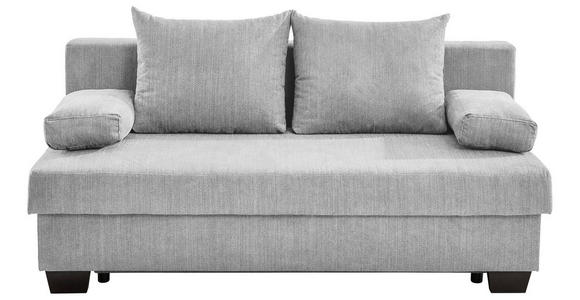 SCHLAFSOFA Flachgewebe Hellgrau  - Hellgrau, KONVENTIONELL, Holz/Textil (200/88/102cm) - Xora