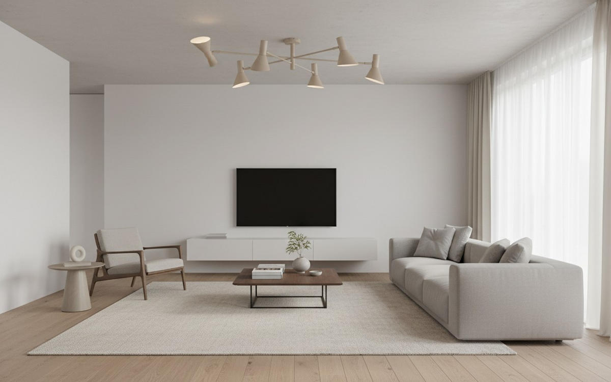 DECKENLEUCHTE 103/83/40.5 cm   - Beige, Design, Metall (103/83/40.5cm) - Collet's Monde