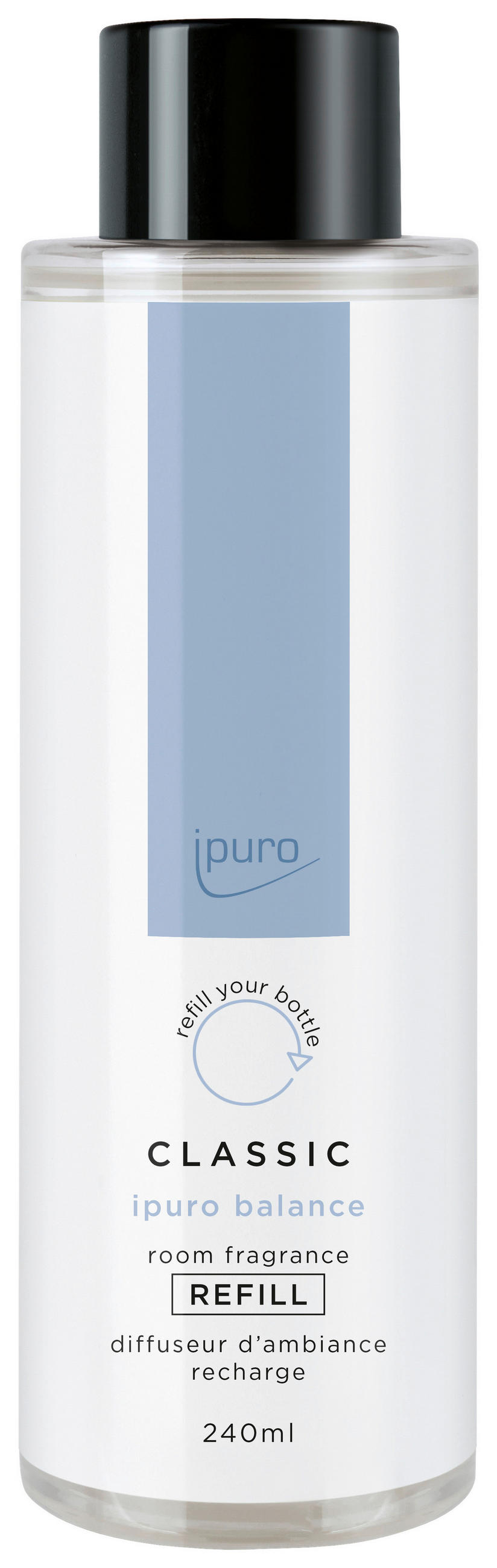 LÉGFRISSÍTŐ UTÁNTÖLTŐ   - kék, Basics (240ml) - Ipuro