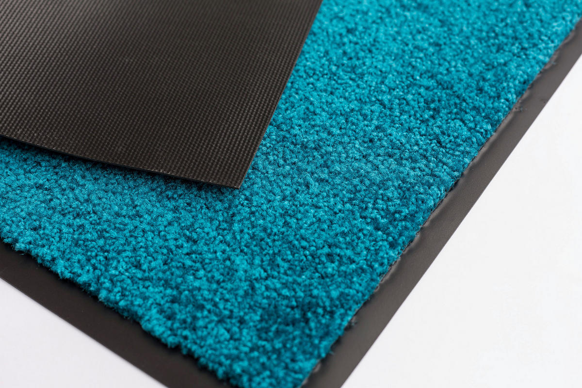 FUßMATTE 40/60 cm  - Türkis, Basics, Textil (40/60cm) - Esposa