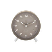 WECKER   - Hellgrau, Basics, Metall (5/11/12cm) - Karlsson