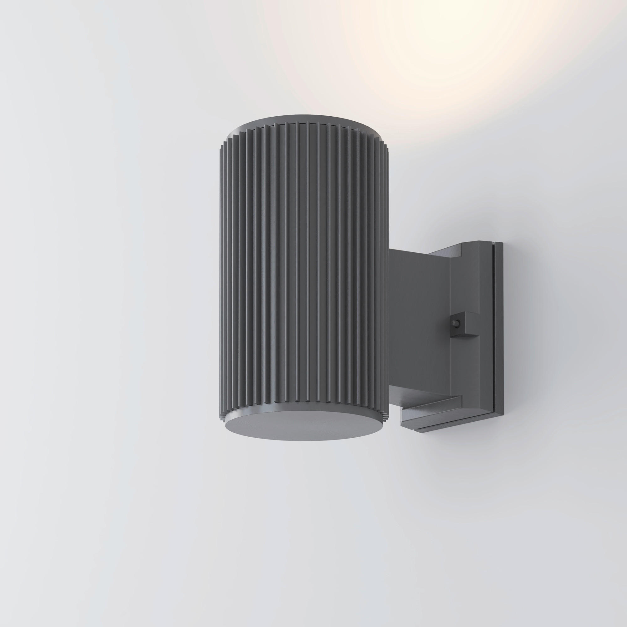 AUßENWANDLEUCHTE Outdoor   - Grau, Trend, Metall (16/9,5/16cm) - Tarkett