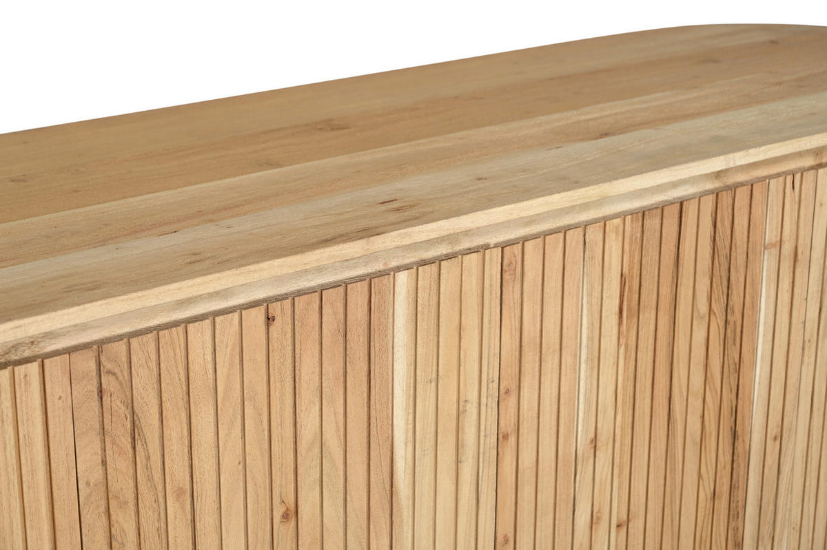 KÜCHENINSEL 180/105/50 cm  in Naturfarben  - Naturfarben, Design, Holz/Metall (180/105/50cm) - Livetastic