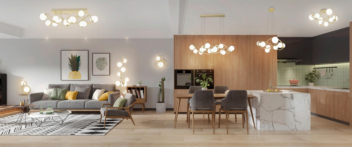 LED-STEHLEUCHTE 42/140 cm  - Goldfarben, Design, Glas/Kunststoff (42/140cm)