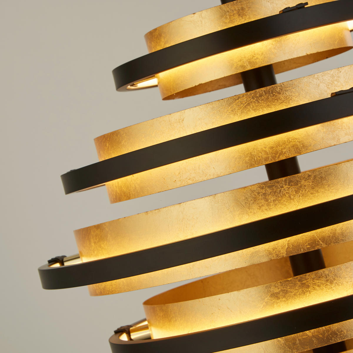 LED-PENDELLEUCHTE Hive 40/140 cm   - Messingfarben/Goldfarben, MODERN, Metall (40/140cm) - Searchlight