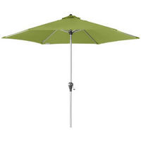 SONNENSCHIRM 280 cm Hellgrün  - Silberfarben/Hellgrün, Design, Textil/Metall (280/280cm) - Doppler