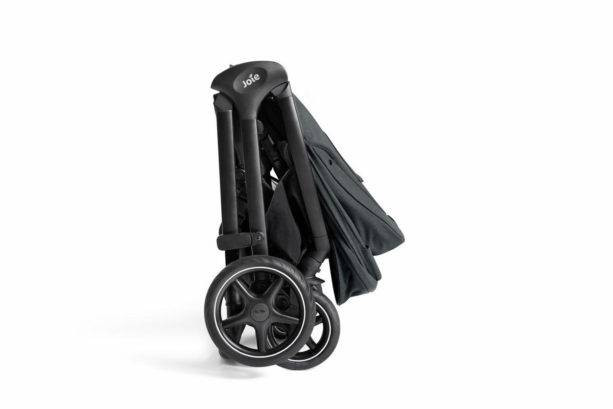 KOMBIKINDERWAGEN  Finiti 2in1  Ebony  - Dunkelgrau/Schwarz, Basics, Textil/Metall (60/109/87cm) - JOIE SIGNATURE