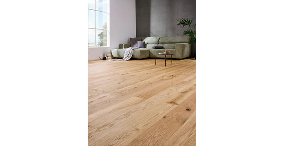 PARKETTBODEN Eiche Country per m² - Eichefarben, KONVENTIONELL, Holz (220/18/0,13cm) - Ambiente